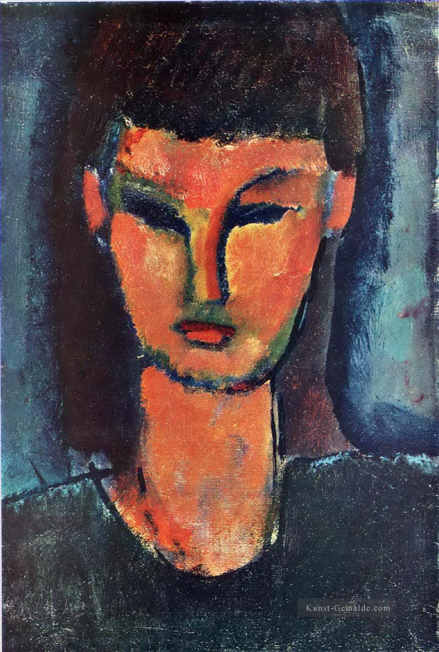 junge Frau 1910 Amedeo Modigliani Ölgemälde